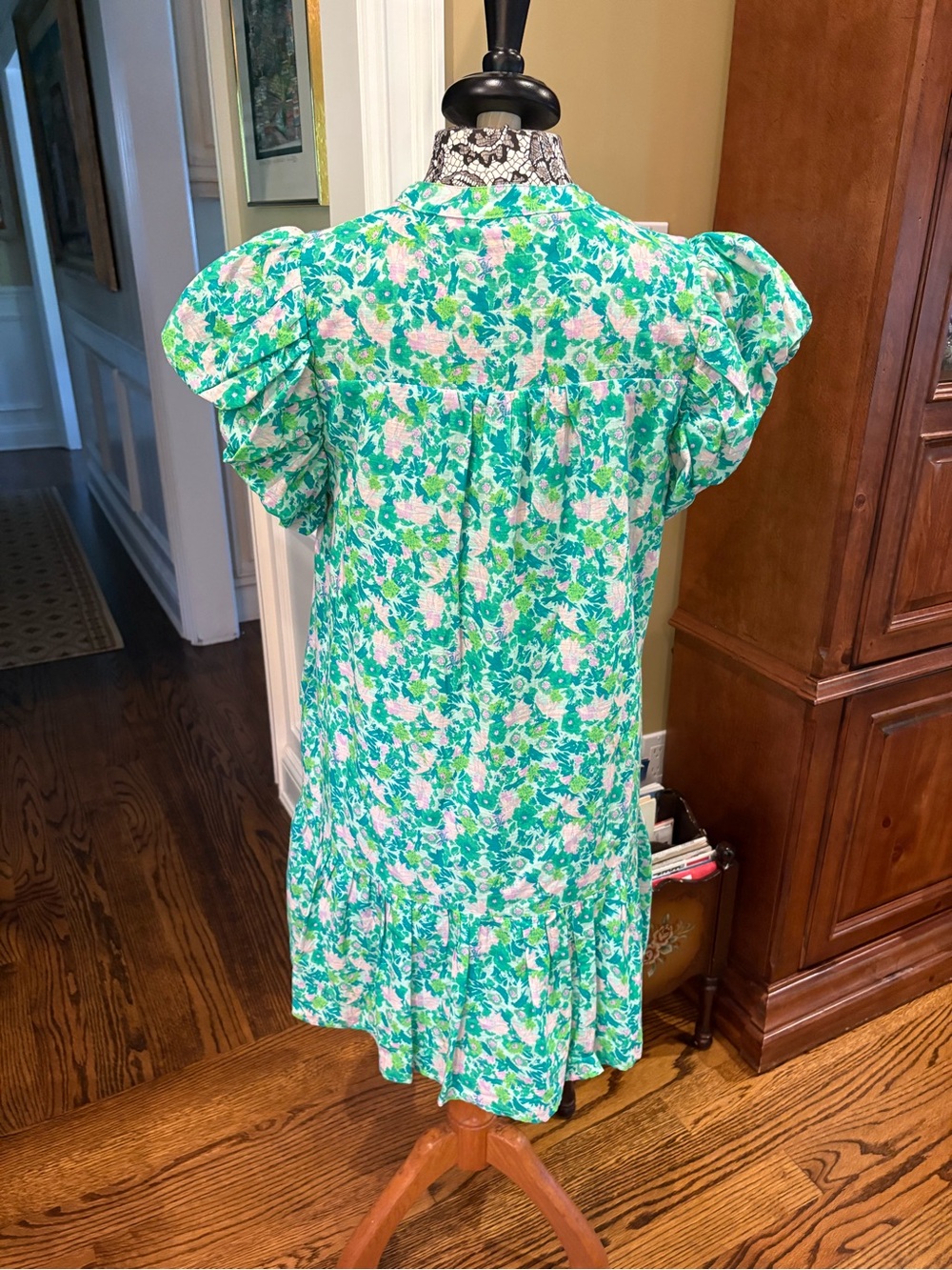 Entro Floral Print Summer Dress - Picture 5 of 9